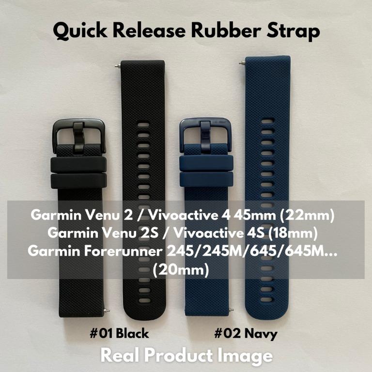 Garmin Venu 2 2S Vivoactive 4 4S Forerunner 245 245M 645 645M