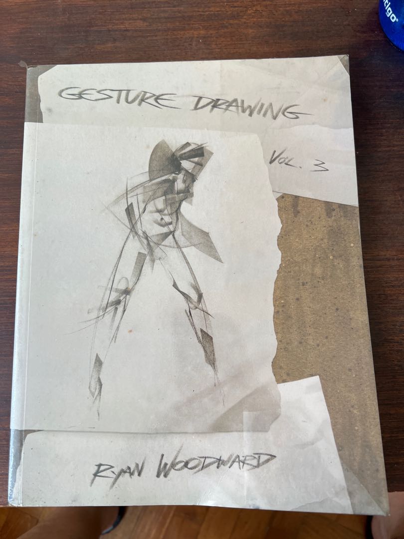 Gesture Drawing Vol 3 Ryan Woodward, Hobbies & Toys, Stationery & Craft