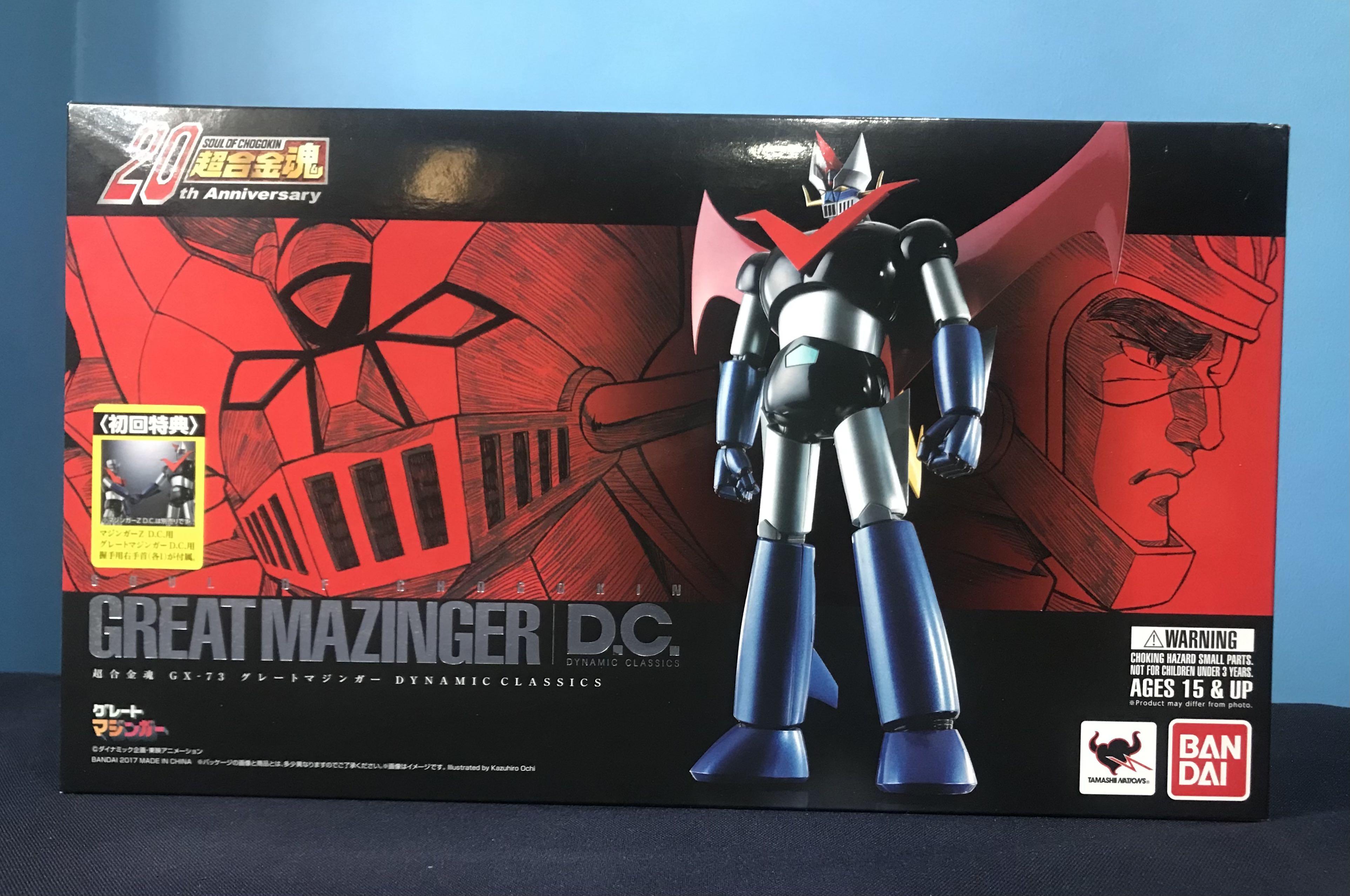 Great Mazinger D.C. Dynamic Classic GX 73 SOC Soul of Chogokin