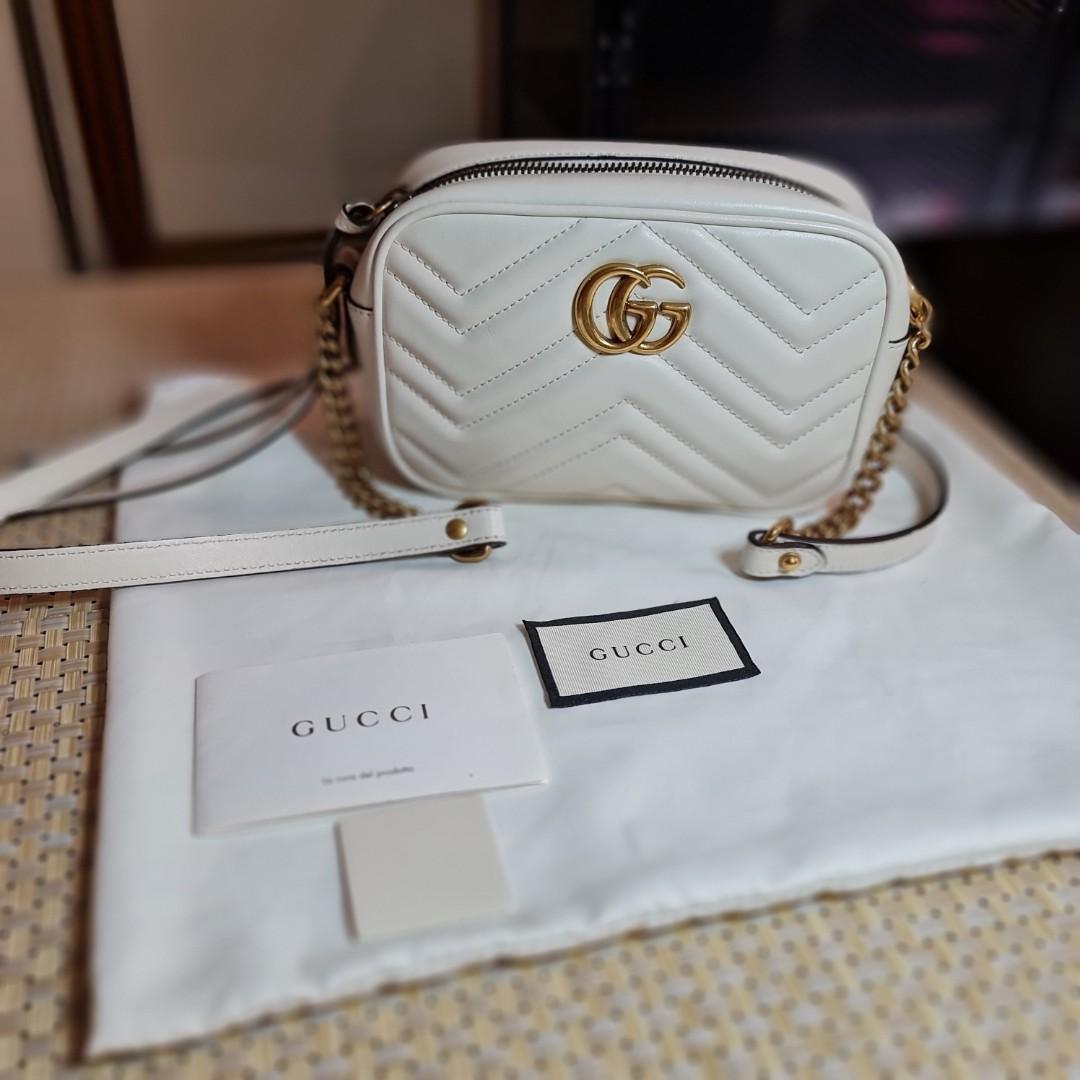 gucci marmont mini cream