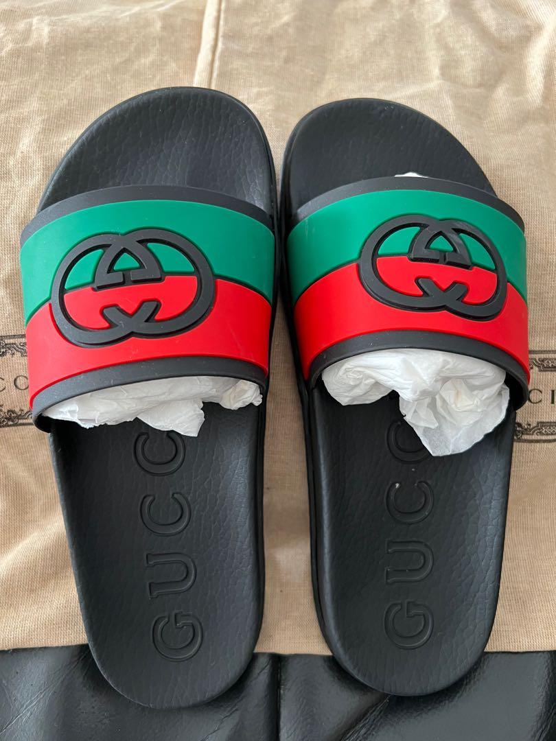 Red gucci slippers 2025