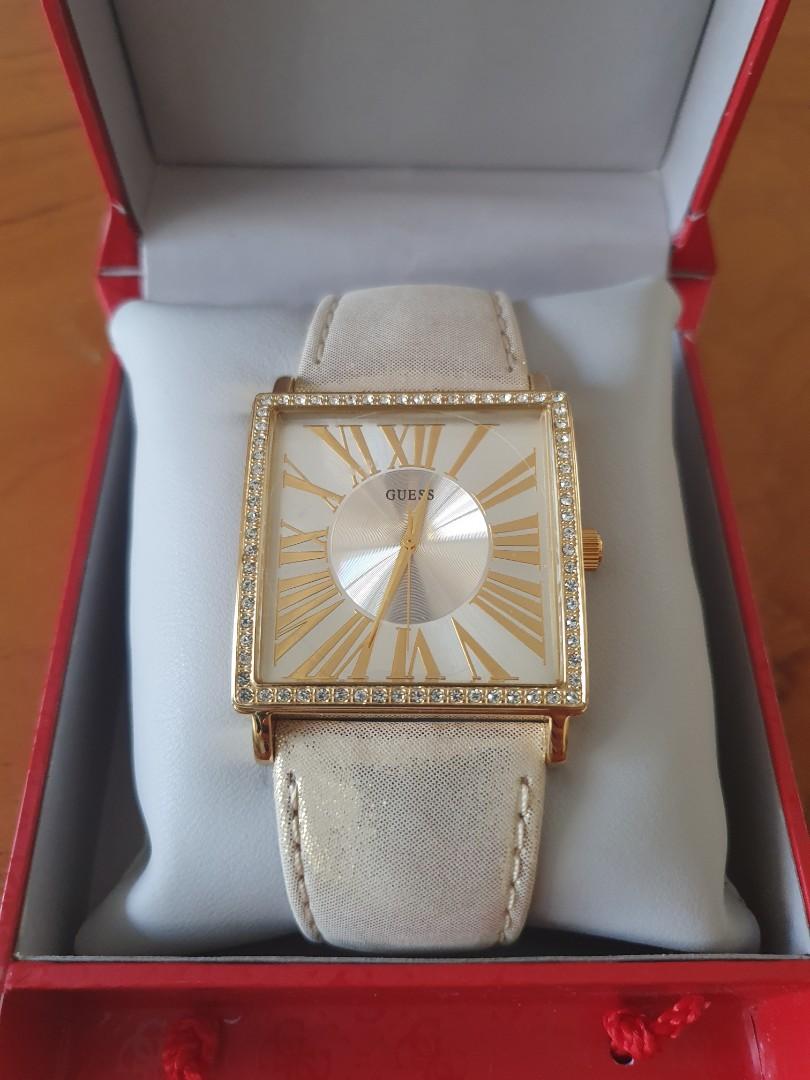GUESS Swarovski Crystallised Gold Ladies Watch Women s Fashion