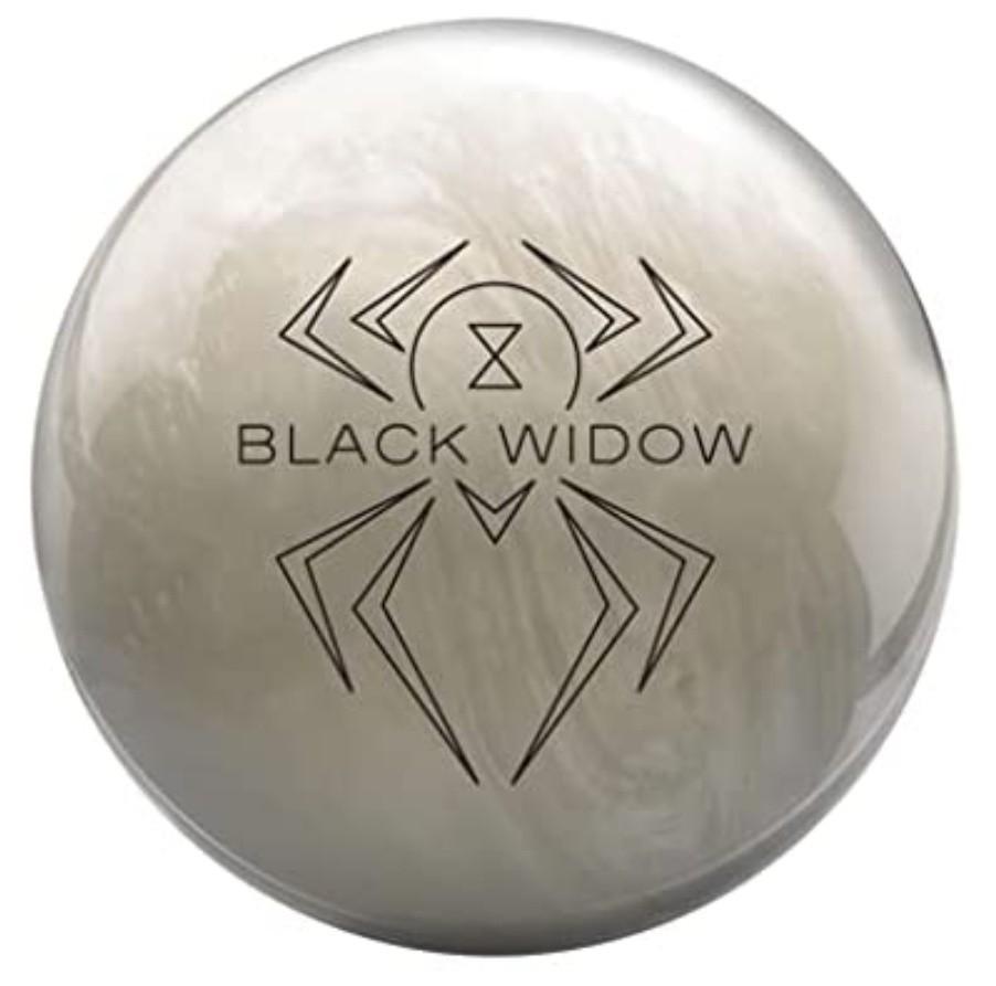 HAMMER Black Widow Bowling Ball (Pink Urethane/Black Widow 2.0 Solid