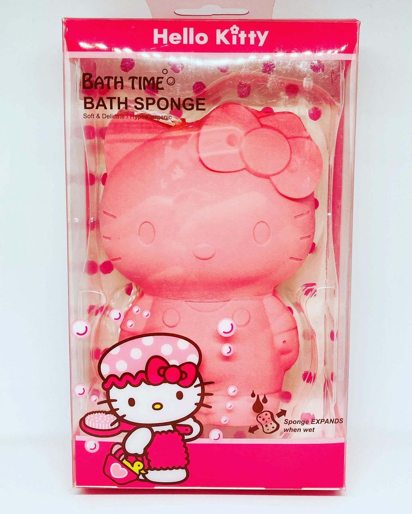 Hello Kitty Shaped Bath Sponge, Beauty & Personal Care, Bath & Body