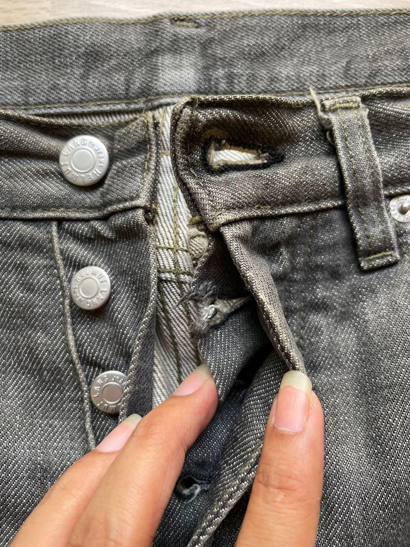 Helmut lang classic cut denim, Fesyen 