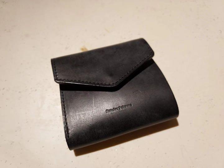 Hender Scheme Leather Flap Wallet, 名牌, 手袋及銀包- Carousell