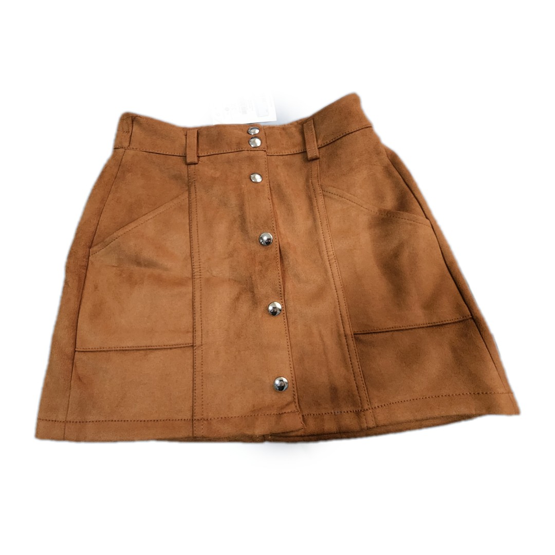 h m Brown Velvet Skirt in S Women s Fashion Bottoms Skirts on