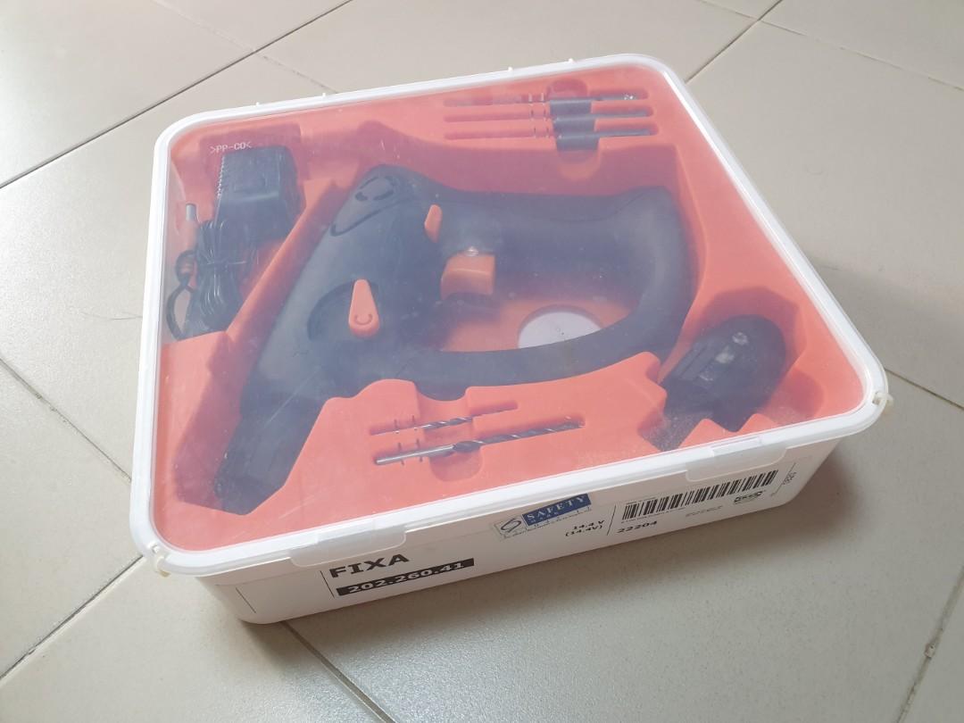 Ikea hammer drill set, Furniture & Home Living, Home Improvement