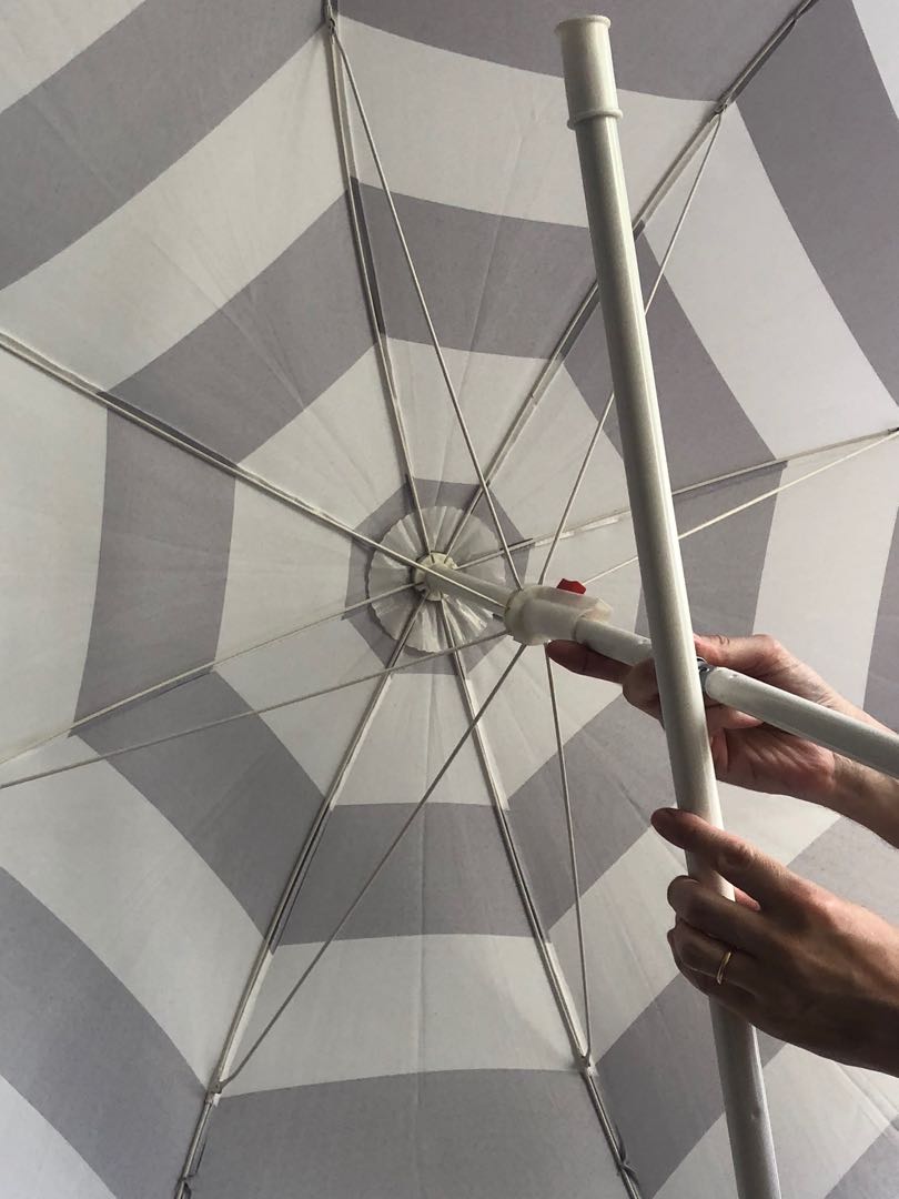 IKEA parasol sunshade, Furniture & Home Living, Outdoor Furniture on