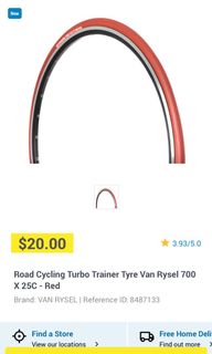 Turbo trainer tyre decathlon hot sale