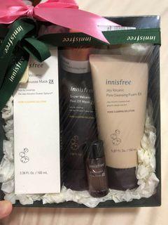 Innisfree gift set jeju volcanic