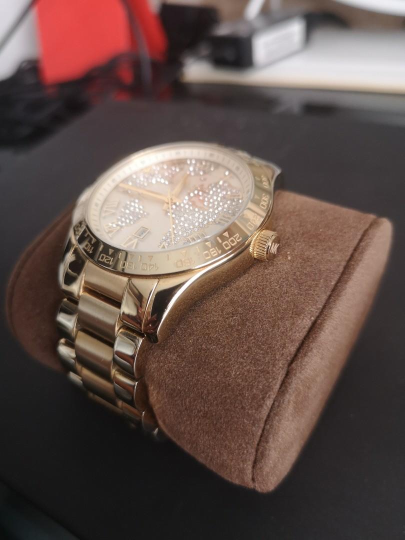 Jam Michael Kors Gold world, Fesyen 