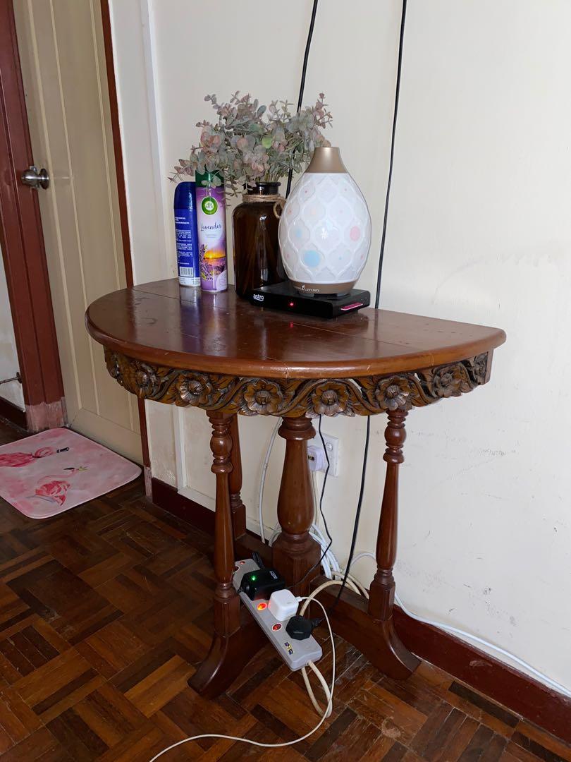 Jati Console Table, Furniture & Home Living, Furniture on Carousell