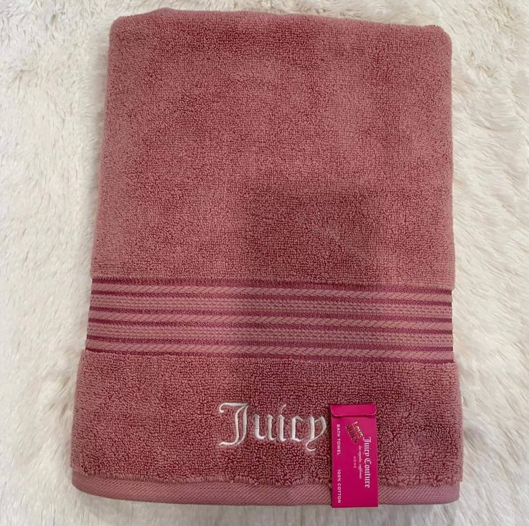 Juicy couture deals bath towels