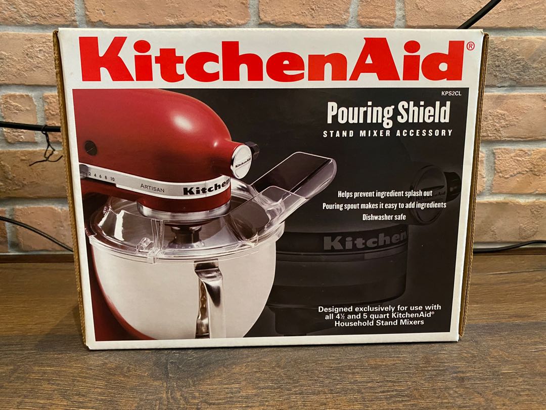 KitchenAid 2PC Pouring Shield (KPS2CL), TV & Home Appliances, Kitchen