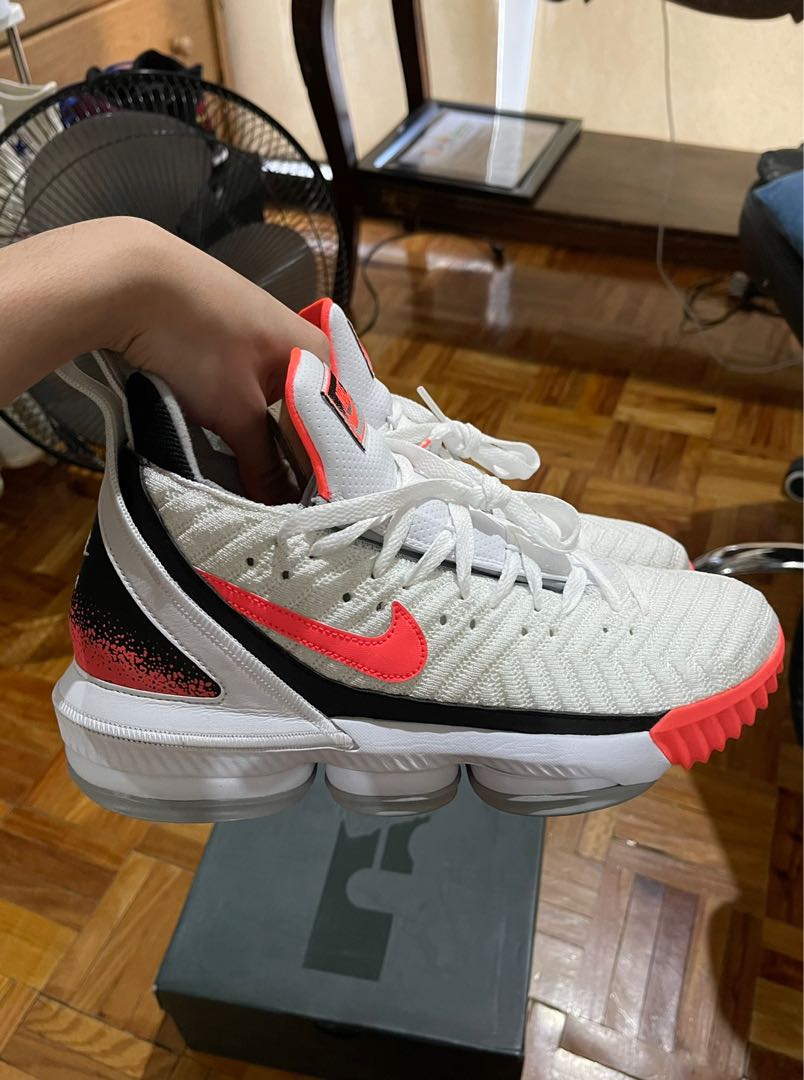 Lebron 16 Hot Lava Men s Fashion Footwear Sneakers on