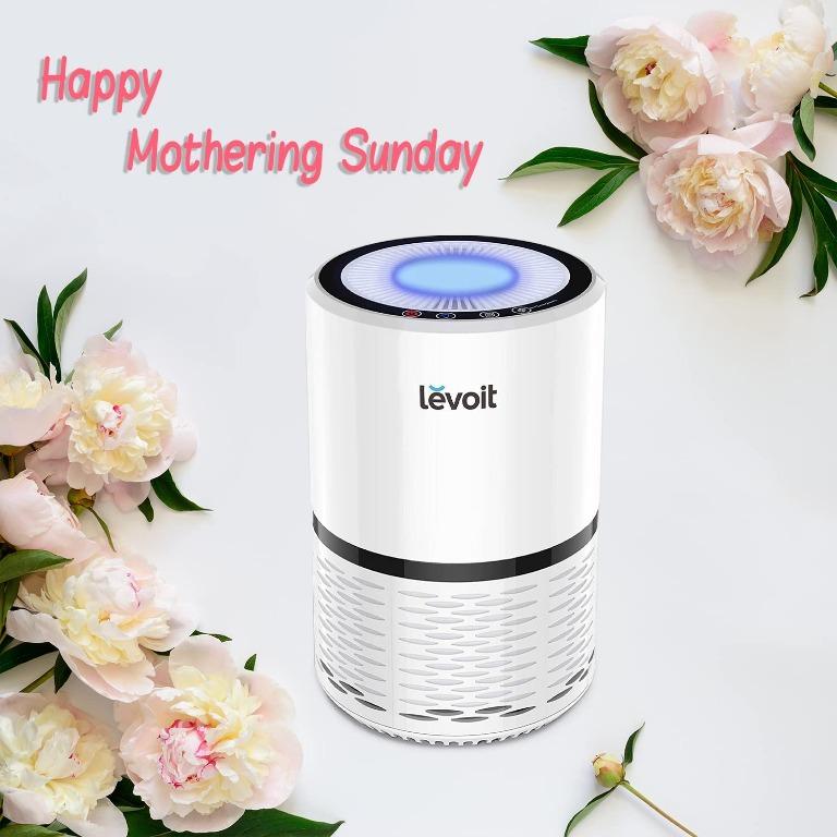 Levoit Air Purifier for Home, Quiet H13 HEPA Filter Removes 99.97 of