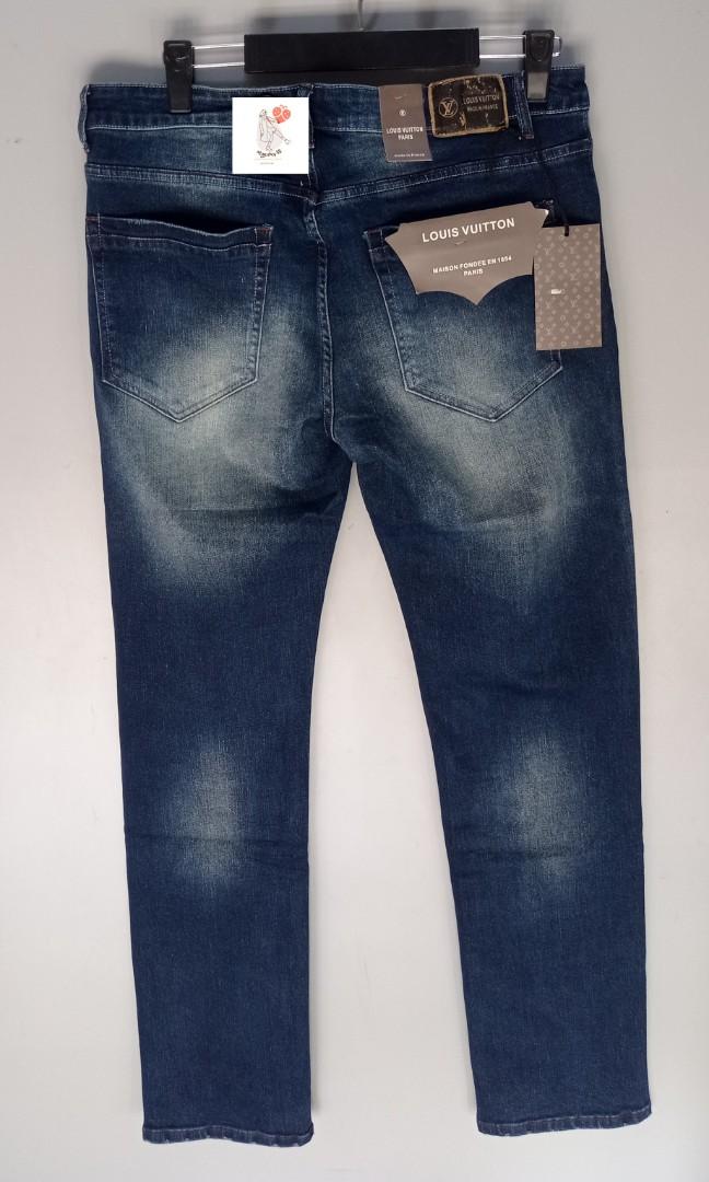 LOUIS VUITTON JEANS, Fesyen Pria 