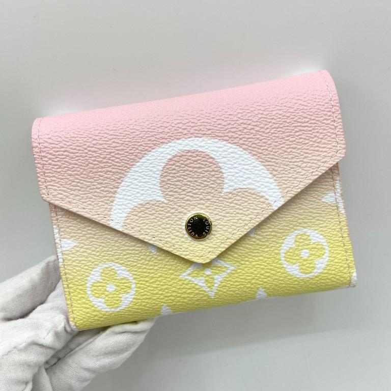 Women's Louis Vuitton LV Victorine Wallet Light Pink M80388 By The Pool  Gorgeous