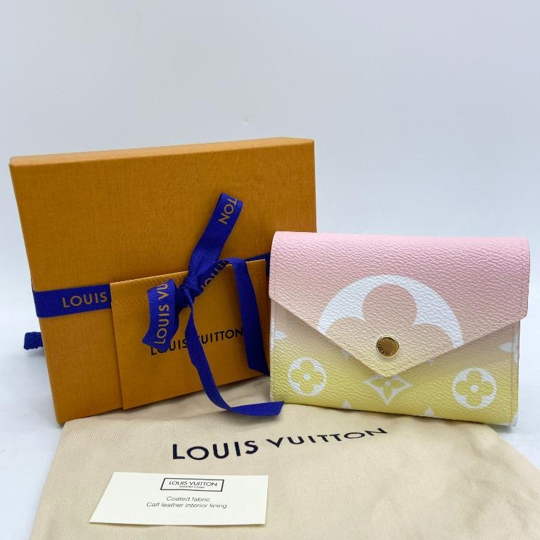 LOUIS VUITTON M80388 VICTORINE LIGHT PINK BY THE POOL WALLET
