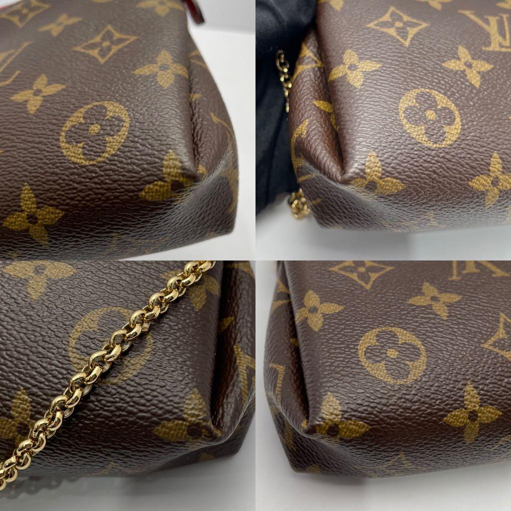 Louis Vuitton Monogram Pallas Clutch Cerise