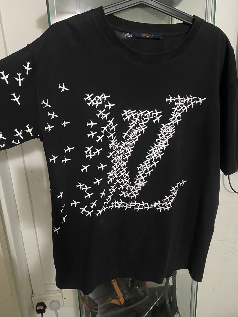 louis vuitton plane tee