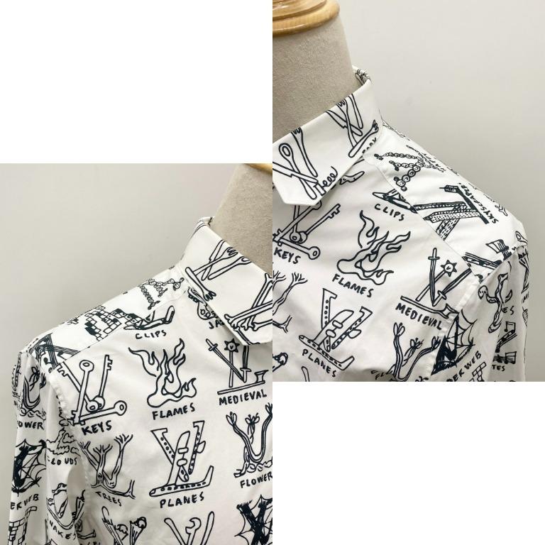 QC] Louis Vuitton Monogram Comics Tshirt from MadeByKungfu : r