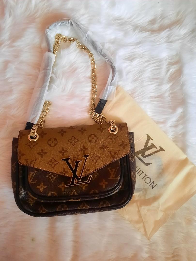 LV Chain Sling/ Shoulder Bag, Luxury, Bags & Wallets on Carousell