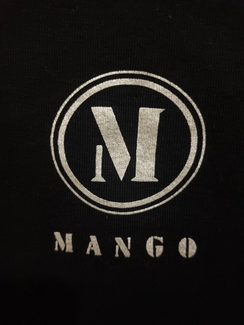 Mango Sabrina top 3/4 sleeve (Category: Longsleeves) located in Angeles City. Submitted by 3JSale (Listing ID 1150195495, Image 3). Description: Original Mango Black cotton stretch size Medium M logo in silver color..