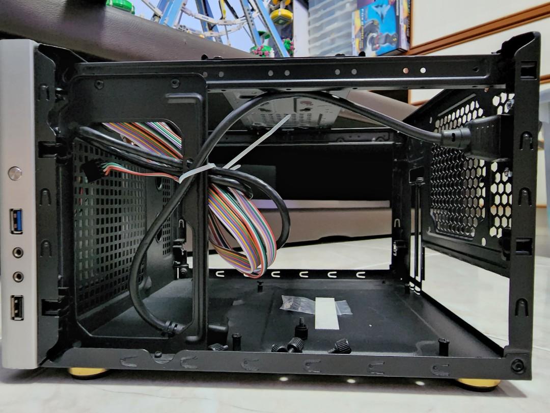 GOLDEN FIELD N2S PC Case ITX Computer Case Mini Size Aluminum PC