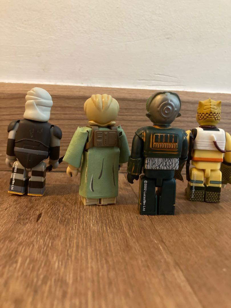 Medicom Kubrick Star Wars Bounty Hunters Set. Boba Fett Bossk IG