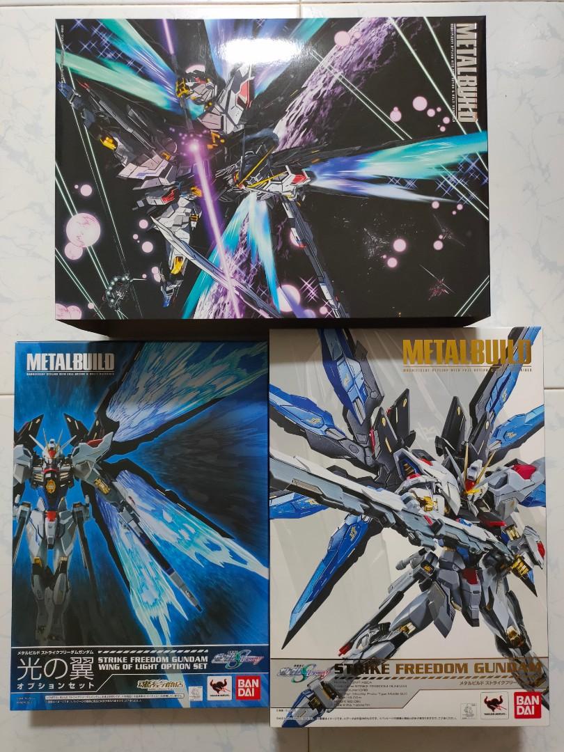 Metalbuild Strike Freedom Full Set and Destiny Full Set, Hobbies