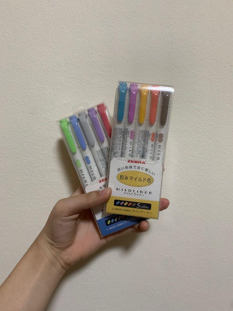 Midliners Highlighters, Hobbies & Toys, Stationery & Craft, Stationery &  School Supplies on Carousell
