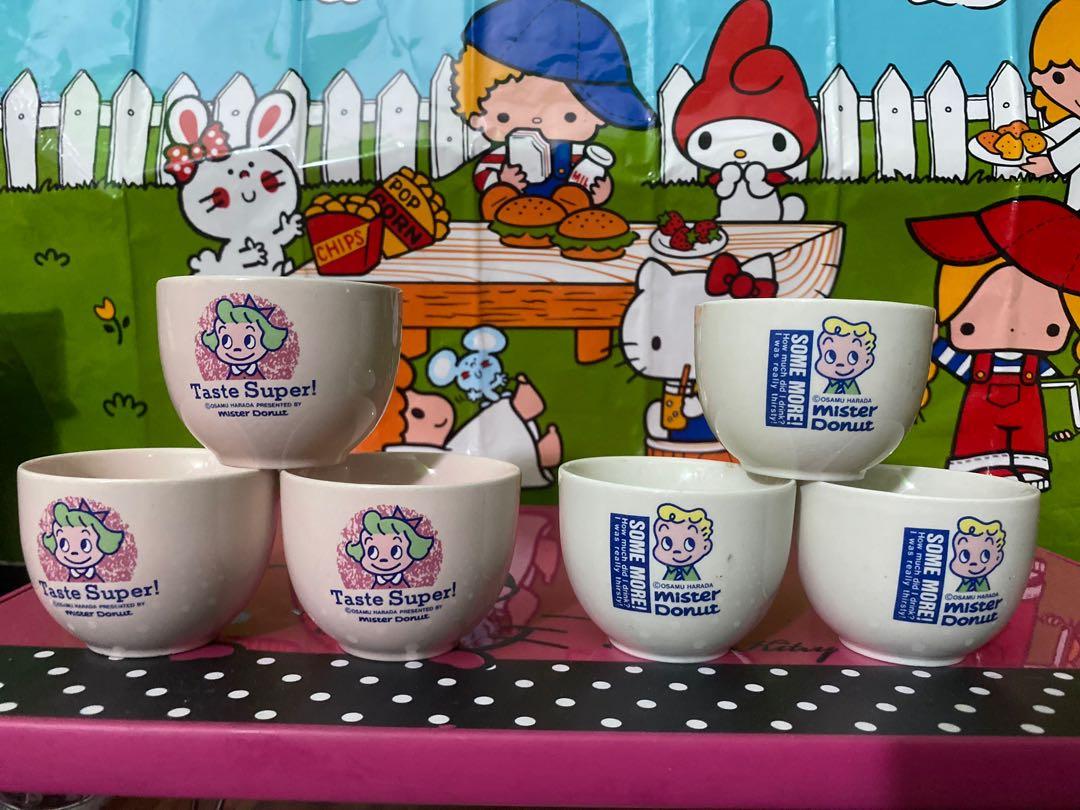 Mister Donut Saucer (Category: Dinnerware & Cutlery) located in Manila. Submitted by hklylovez (Listing ID 1150126713, Image 2). Description: see pics details pm for sure buyer. 2pcs pink 2pcs blue Take all 500 150 each.