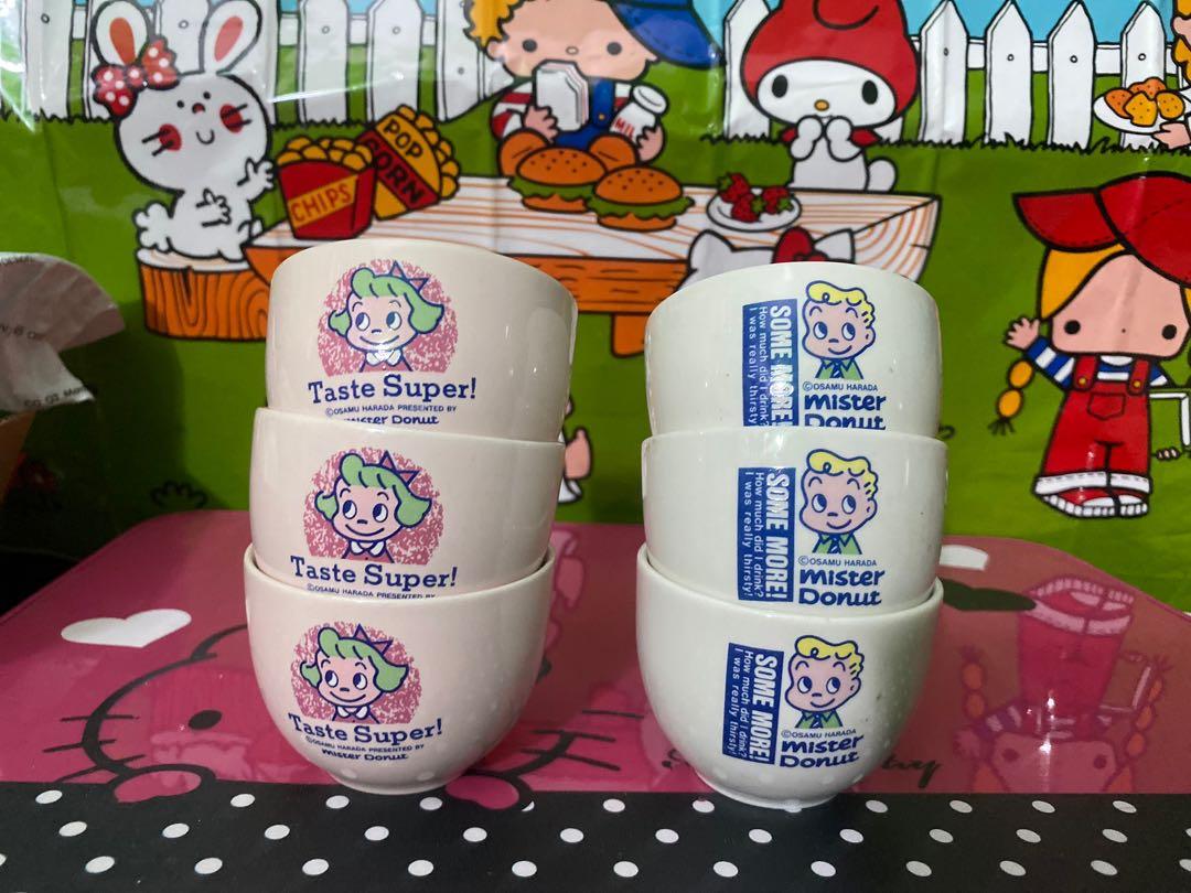 Mister Donut Saucer (Category: Dinnerware & Cutlery) located in Manila. Submitted by hklylovez (Listing ID 1150126713, Image 3). Description: see pics details pm for sure buyer. 2pcs pink 2pcs blue Take all 500 150 each.