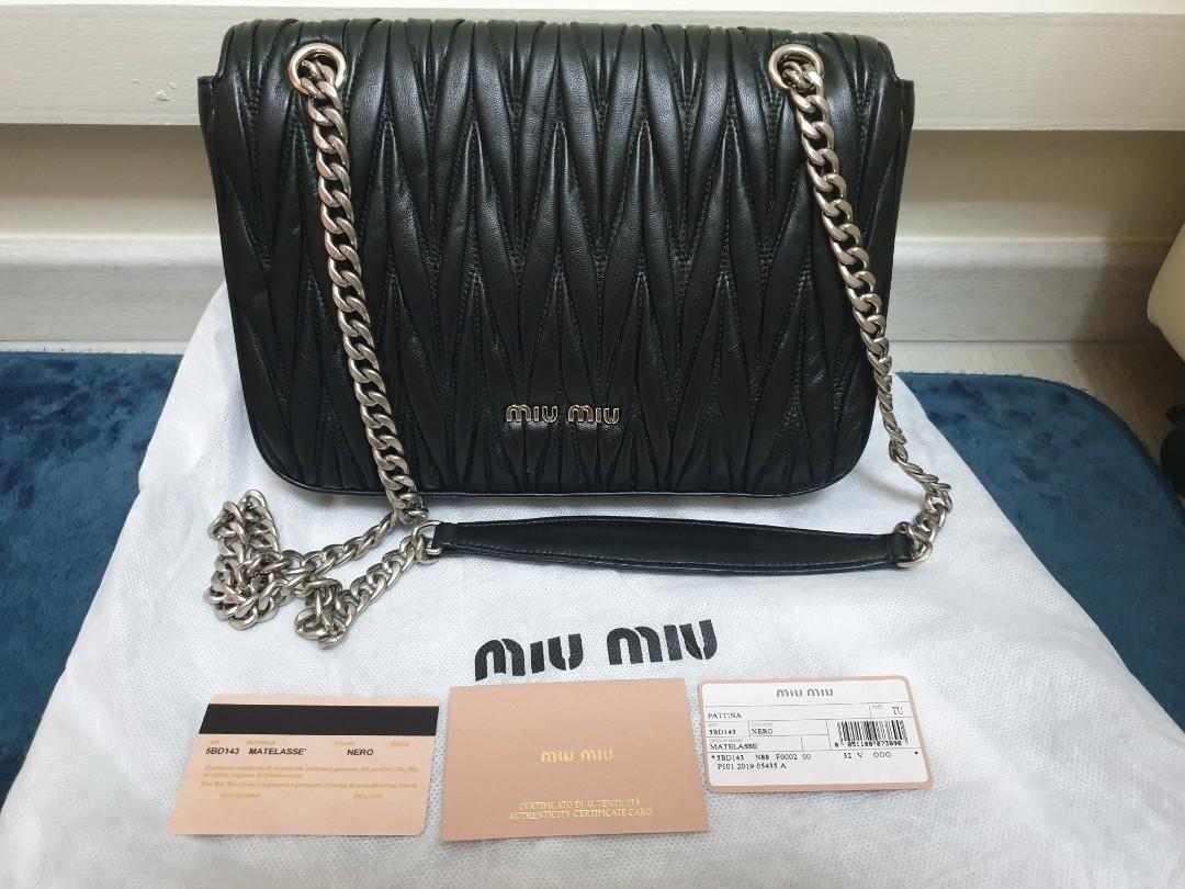 Authentic Miu Miu Bag(Price is Nett), Women's Fashion, Bags