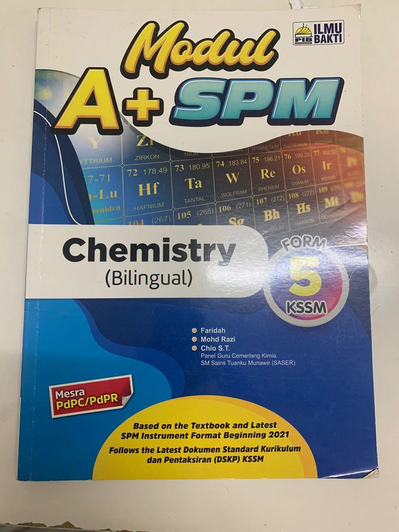 Modul A Spm Chemistry Form 5 Kimia Tingkatan 5 Kssm Hobbies Toys Books Magazines Textbooks On Carousell