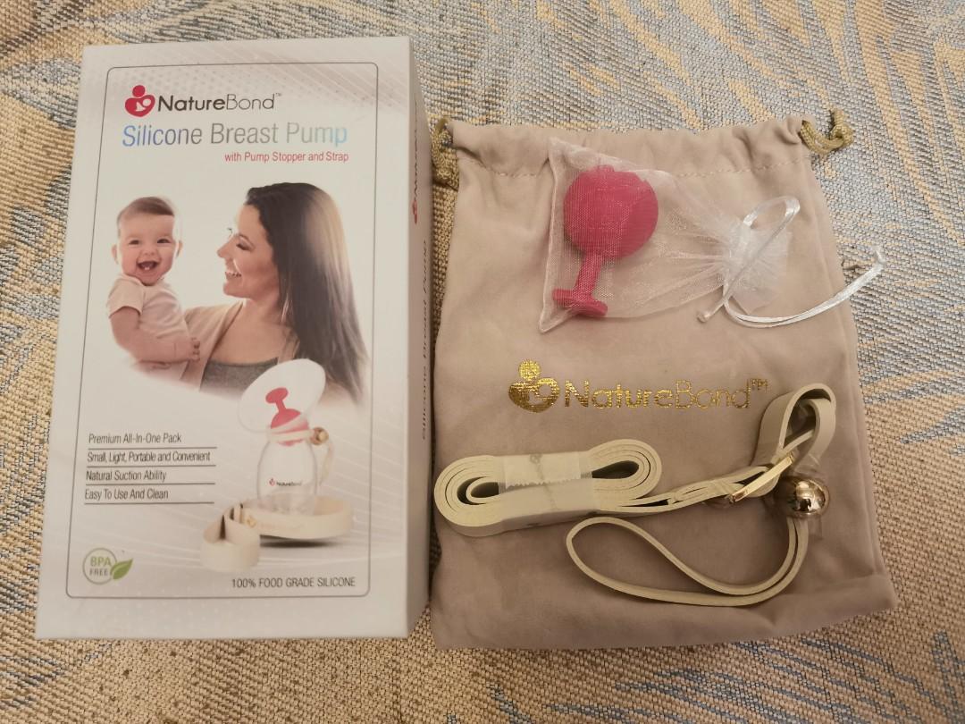 Naturebond silicon manual breast pump like haakaa Babies Kids Nursing Feeding Breastfeeding Bottle Feeding on Carousell