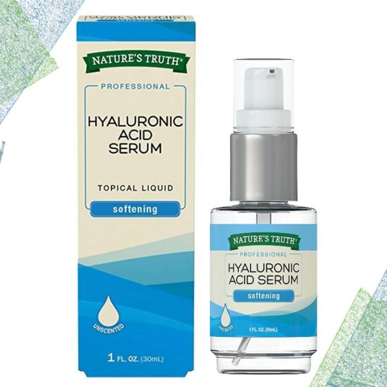 Nature's Truth Hyaluronic Acid Serum Topical Liquid 30mL, Beauty
