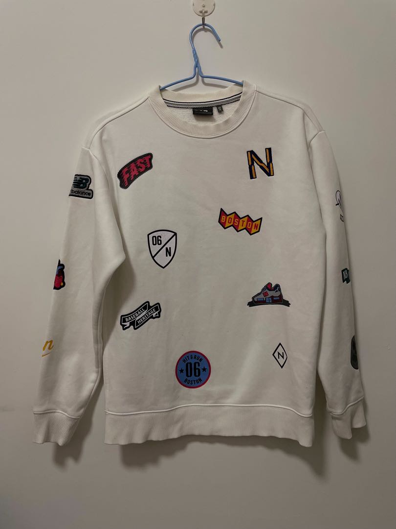 New balance sales baseball sweatshirt