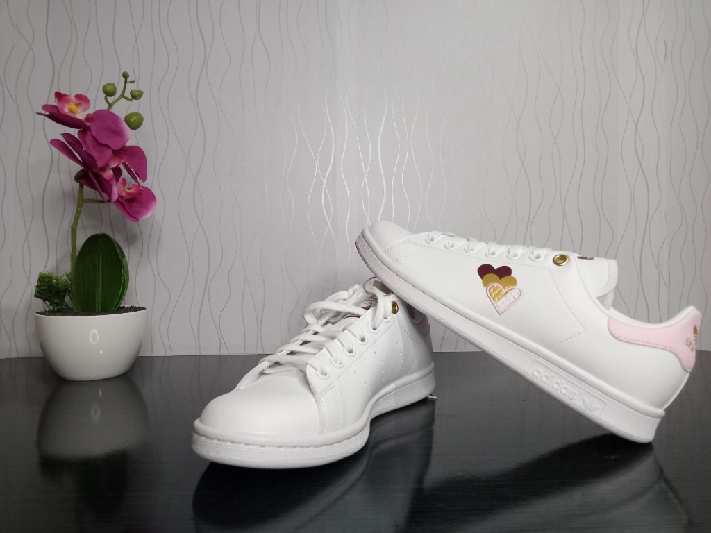 Stan smith shop pink heart