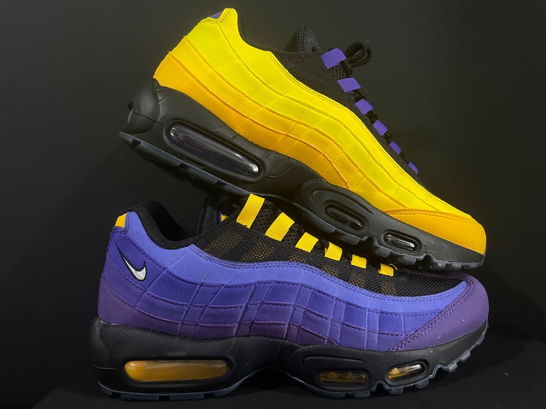 NIKE AIR MAX 95 NRG LEBRON LAKERS CZ3624-001, Men's ...