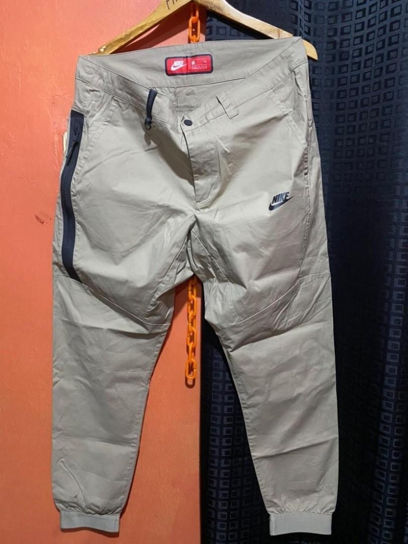 Nike bonded jogger khaki hot sale