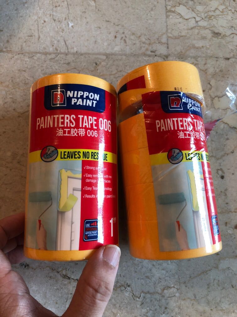 Nippon paint painters tape 006/ masking tape for painting, Furniture