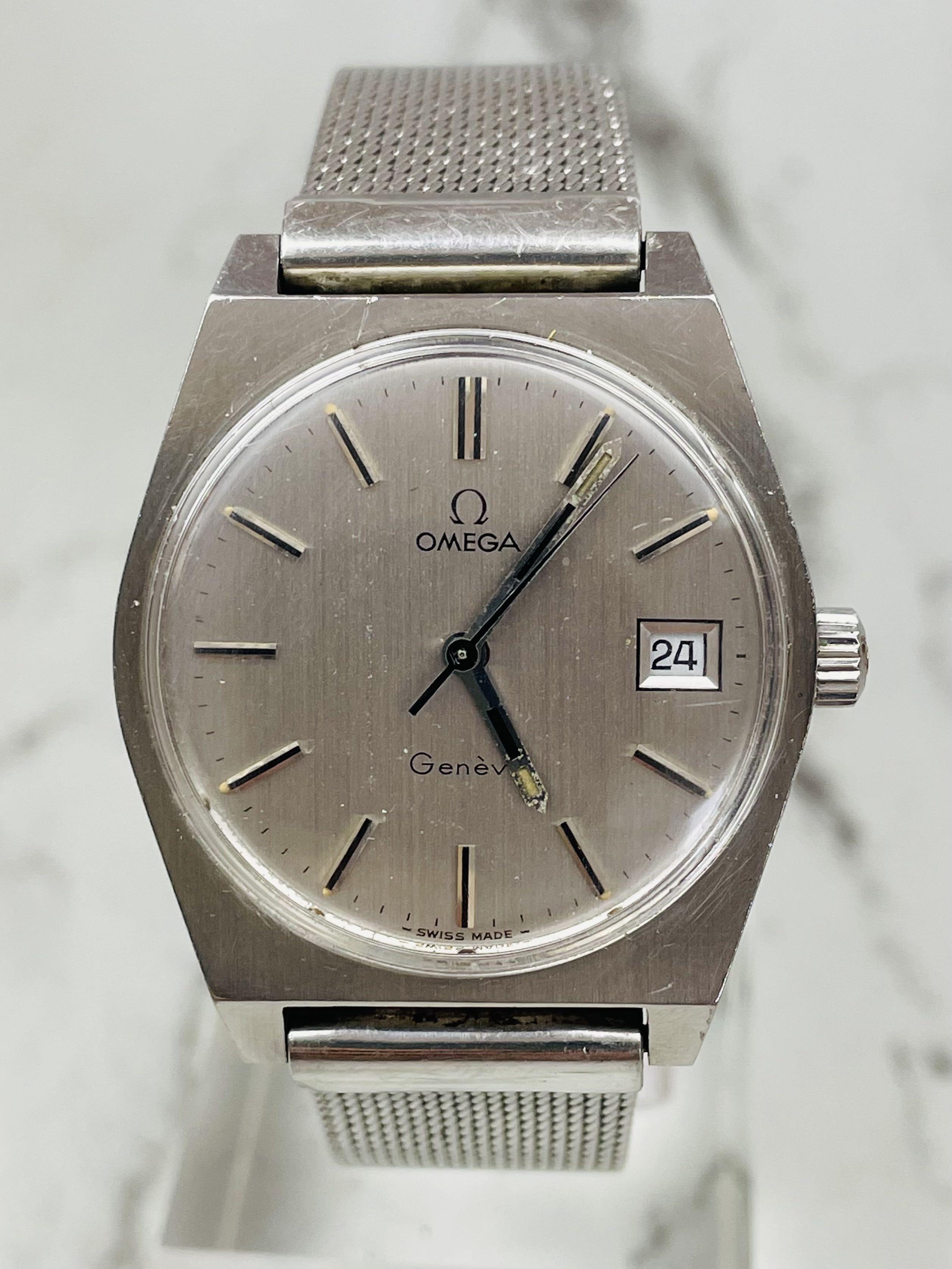 Omega Geneve Vintage Men's Manual Watch 