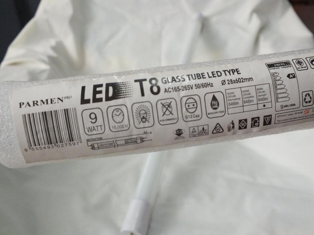 Parmen led t8 sale