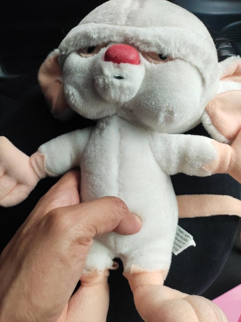 Pinky and the brain plush 2025