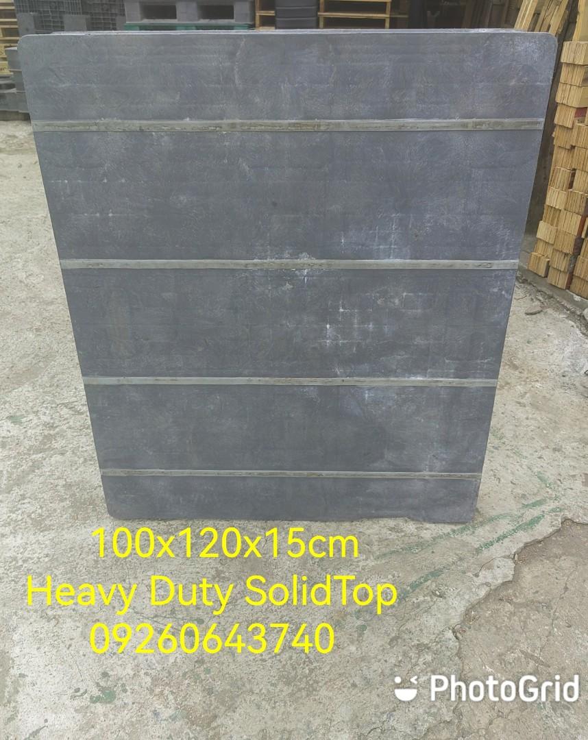 Plastic pallets Paleta (Category: Construction Tools & Equipment) located in Quezon City. Submitted by Dr.Pallet (Listing ID 1150035951, Image 3). Description: Plastic Pallets DIRECT SUPPLIER here 👋 used/2nd hand Plastic Pallet 🕳️ light duty 1 ton ✅ 🕳️ medium 1 to 2tons ✅ 🕳️ heavy duty 3 and 4 to 5tons✅ Available 👍 Standard size.. 👉 1000x1200mm 👉 1100x1100mm Free Qoutation For bulk order/P. O Direct message me 💬 Call or txt for more detai