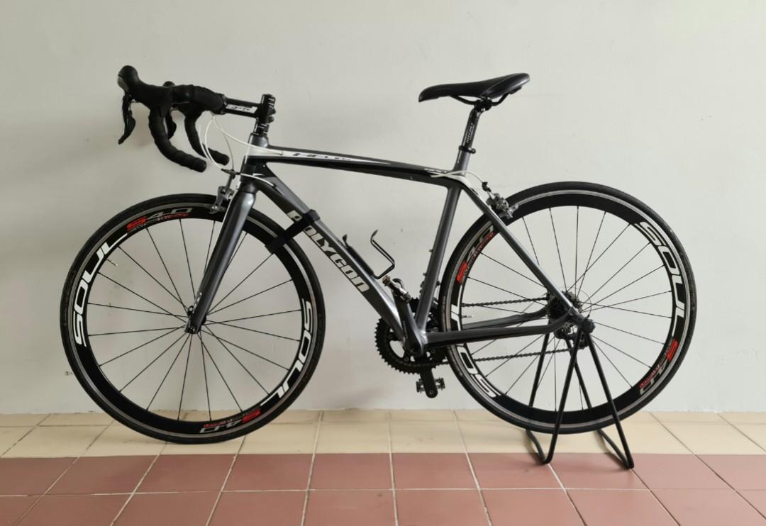 Polygon Helios 800 Carbon Road Bike Size M 52cm Sports Equipment Bicycles Parts Bicycles On Carousell