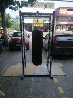 Power Cage with Punching Bag
